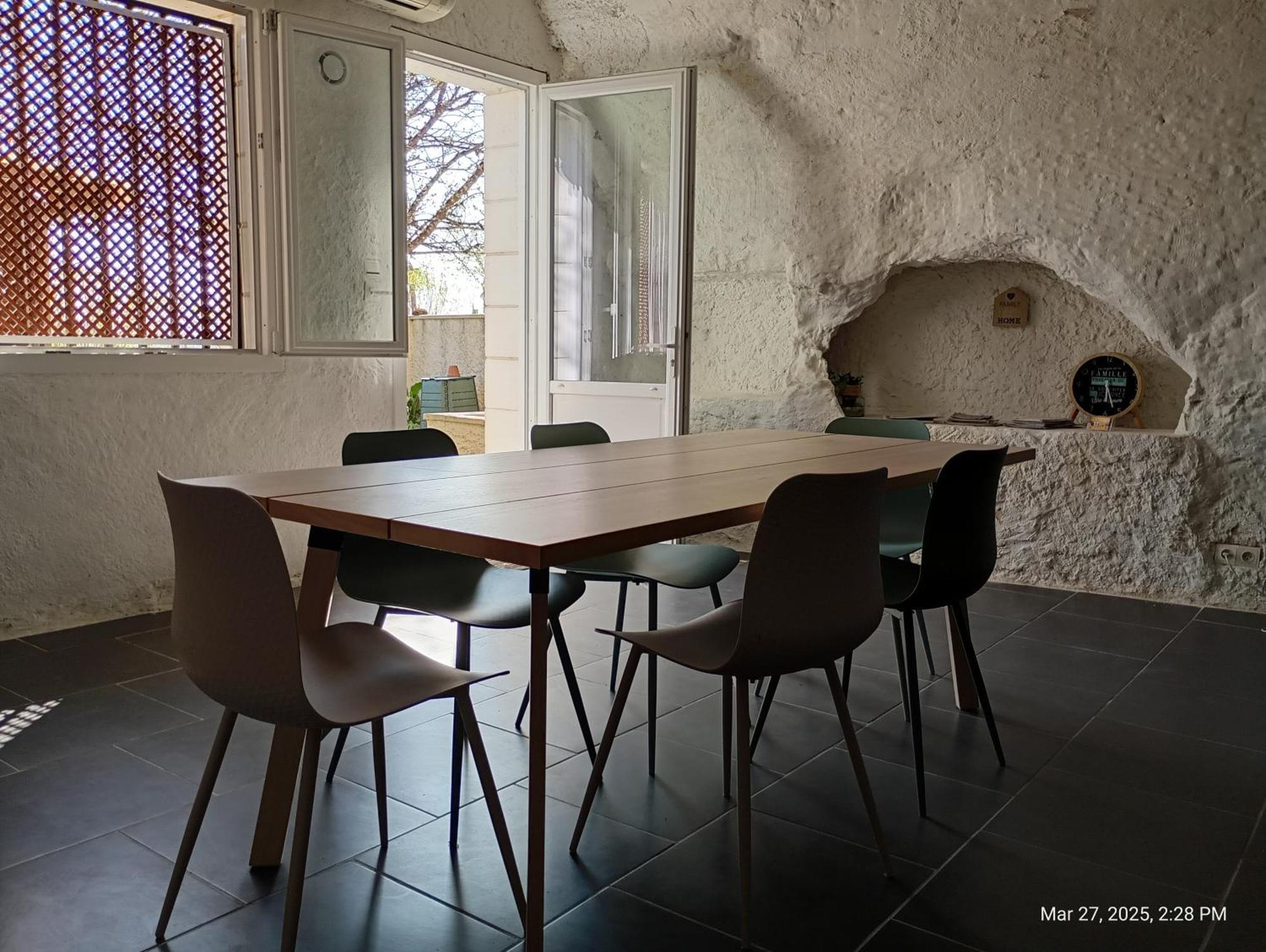 Ferienhaus Maison Troglodytique Au Coeur Des Chateaux De La Loire - Le Cerisier Perche